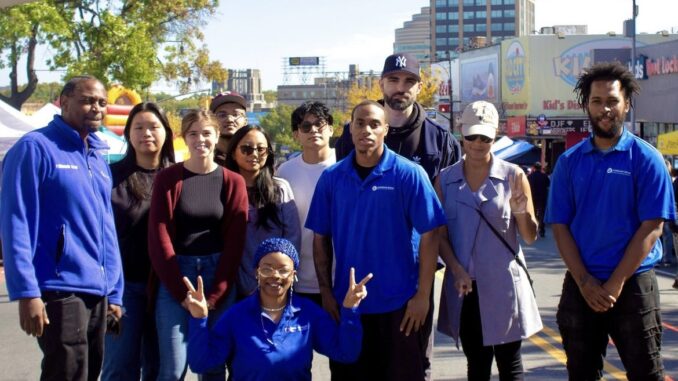 Cassidy Faucett internship at the Fordham Road BID
