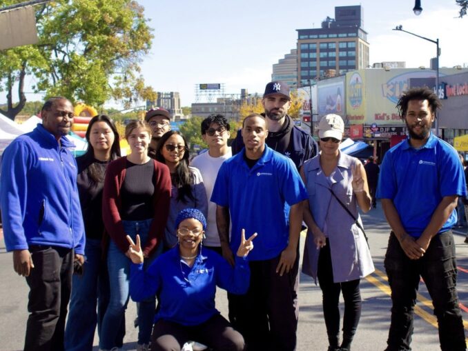 Cassidy Faucett internship at the Fordham Road BID