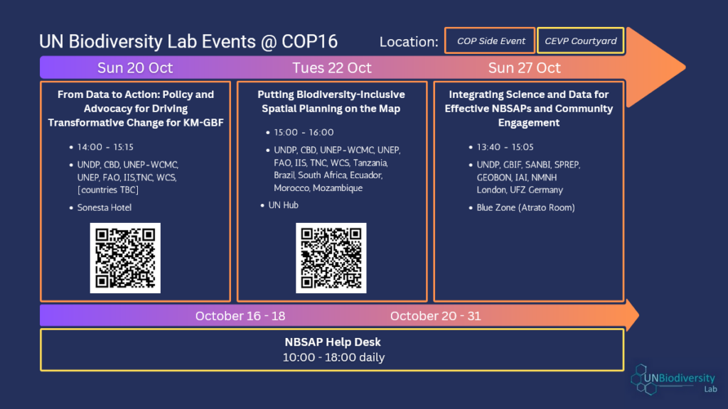 UN Biodiversity Lab Events